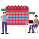 پیش‌نمایش فایل young-boy-making-reminders-on-the-calendar-8444576 از پک دورهمی