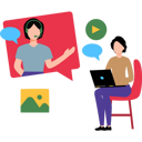 پیش‌نمایش فایل young-girl-talking-to-customer-support-8444600 از پک دورهمی