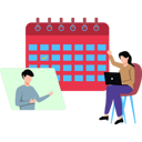 پیش‌نمایش فایل young-lady-scheduling-her-calendar-8444577 از پک دورهمی