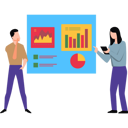 پیش‌نمایش فایل young-man-and-girl-working-on-business-analytic-8444607 از پک دورهمی