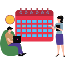 پیش‌نمایش فایل young-man-making-appointment-on-calendar-8444583 از پک دورهمی