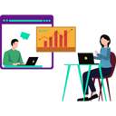 پیش‌نمایش فایل boy-and-girl-working-on-graph-analysis-8443992 از پک همکاری