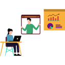 پیش‌نمایش فایل woman-doing-online-business-meeting-8444029 از پک همکاری