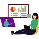 پیش‌نمایش فایل young-lady-making-business-report-8444030 از پک همکاری