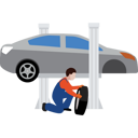پیش‌نمایش فایل male-mechanic-changing-car-tire-8434593 از پک خدمات خودرو