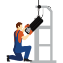 پیش‌نمایش فایل worker-repairing-punctured-tire-8434617 از پک خدمات خودرو