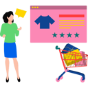 پیش‌نمایش فایل girl-giving-shopping-feedback-8467425 از پک کسب و کار