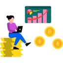 پیش‌نمایش فایل woman-working-on-stock-market-8467394 از پک کسب و کار