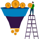 پیش‌نمایش فایل young-man-filtering-dollars-8423497 از پک بازاریابی برند