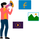 پیش‌نمایش فایل young-woman-doing-social-media-marketing-8423496 از پک بازاریابی برند
