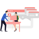پیش‌نمایش فایل designer-team-discussing-on-design-8158250 از پک رابط کاربری و تجربه کاربری