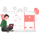 پیش‌نمایش فایل designers-working-on-laptop-8158252 از پک رابط کاربری و تجربه کاربری