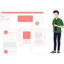 پیش‌نمایش فایل man-looking-at-website-8158134 از پک رابط کاربری و تجربه کاربری