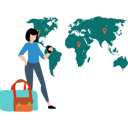 پیش‌نمایش فایل woman-looking-at-map-8430080 از پک نقشه و مسیریابی
