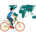 پیش‌نمایش فایل young-boy-riding-bicycle-8430084 از پک نقشه و مسیریابی