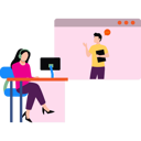 پیش‌نمایش فایل girl-talking-to-the-customer-8424056 از پک کسب‌وکار و سفر