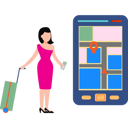 پیش‌نمایش فایل girl-with-suitcase-and-looking-at-location-on-mobile-8424050 از پک کسب‌وکار و سفر