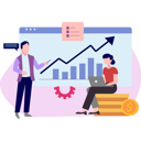 پیش‌نمایش فایل business-people-working-on-financial-growth-8525433 از پک کسب و کار