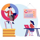 پیش‌نمایش فایل businesswoman-working-on-business-analysis-8525449 از پک کسب و کار