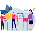 پیش‌نمایش فایل employees-working-and-getting-business-idea-8525473 از پک کسب و کار