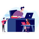 پیش‌نمایش فایل employees-working-in-office-8525403 از پک کسب و کار