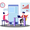 پیش‌نمایش فایل girl-working-on-business-analysis-8525472 از پک کسب و کار