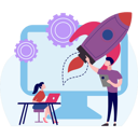 پیش‌نمایش فایل man-and-lady-work-on-startup-management-8525380 از پک کسب و کار