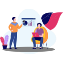 پیش‌نمایش فایل man-and-woman-working-on-business-growth-chart-8525408 از پک کسب و کار