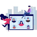 پیش‌نمایش فایل man-working-on-laptop-and-connect-with-people-8525409 از پک کسب و کار