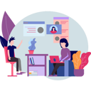پیش‌نمایش فایل office-employee-working-at-office-8525478 از پک کسب و کار