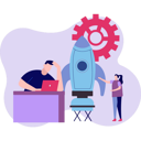 پیش‌نمایش فایل woman-and-man-working-on-startup-management-8525377 از پک کسب و کار