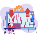 پیش‌نمایش فایل working-woman-and-man-doing-business-analysis-8525435 از پک کسب و کار