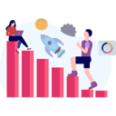 پیش‌نمایش فایل young-lady-and-man-working-on-business-startup-growth-8525427 از پک کسب و کار