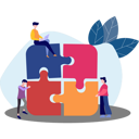 پیش‌نمایش فایل young-team-solving-puzzle-8525397 از پک کسب و کار