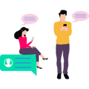 پیش‌نمایش فایل boy-and-girl-chatting-8589229 از پک ارتباطات