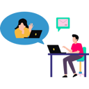 پیش‌نمایش فایل boy-and-girl-on-video-calling-8589252 از پک ارتباطات
