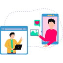 پیش‌نمایش فایل boys-talking-on-social-media-8589242 از پک ارتباطات