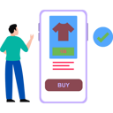 پیش‌نمایش فایل boy-buying-clothes-online-8506275 از پک هنر و طراحی