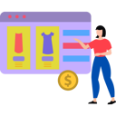 پیش‌نمایش فایل female-buying-clothes-online-8506295 از پک هنر و طراحی
