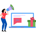 پیش‌نمایش فایل girl-doing-discount-marketing-8506278 از پک هنر و طراحی