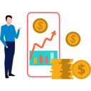 پیش‌نمایش فایل businessman-looking-at-dollar-graph-8511925 از پک هنرمندی