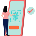 پیش‌نمایش فایل girl-locking-phone-with-fingerprint-8511928 از پک هنرمندی