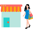 پیش‌نمایش فایل girl-walking-with-shopping-bags-8511962 از پک هنرمندی
