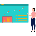 پیش‌نمایش فایل girl-working-on-graph-analytics-8511969 از پک هنرمندی