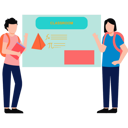 پیش‌نمایش فایل students-are-standing-in-the-classroom-8511948 از پک هنرمندی