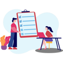 پیش‌نمایش فایل girl-studying-on-laptop-and-checking-schedule-list-8603081 از پک آموزش و یادگیری