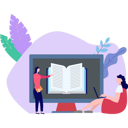 پیش‌نمایش فایل girl-teaching-student-online-8603119 از پک آموزش و یادگیری