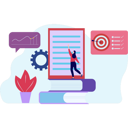 پیش‌نمایش فایل girl-working-on-document-8603144 از پک آموزش و یادگیری