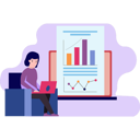 پیش‌نمایش فایل girl-working-on-graph-analytics-8603149 از پک آموزش و یادگیری