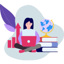 پیش‌نمایش فایل young-girl-studying-on-laptop-8603110 از پک آموزش و یادگیری